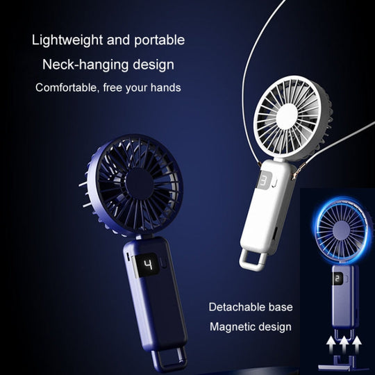 Ventilator Portabil cu Afișaj Digital pentru Gât 7