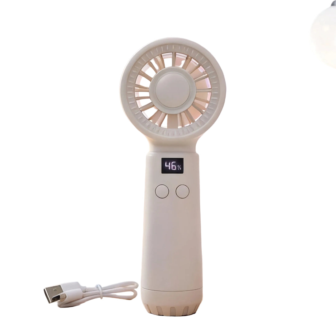 Ventilator Portabil cu Afișaj de Temperatură pentru Femei 0