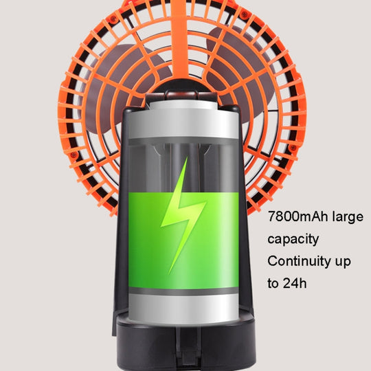 Ventilator Portabil cu Cap Oscilant pentru Camping 3
