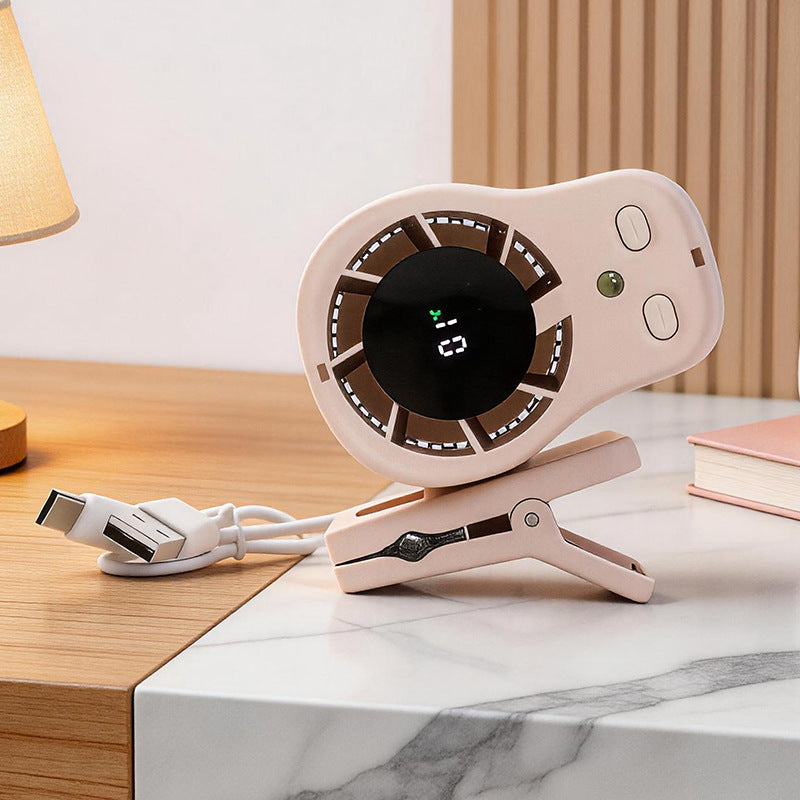 Ventilator Portabil cu Clip pentru Femei Compact 5