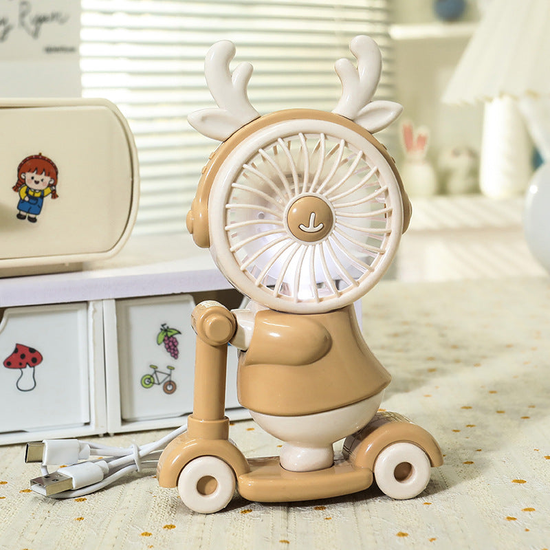 Ventilator Portabil cu Design Creativ pentru Femei 0