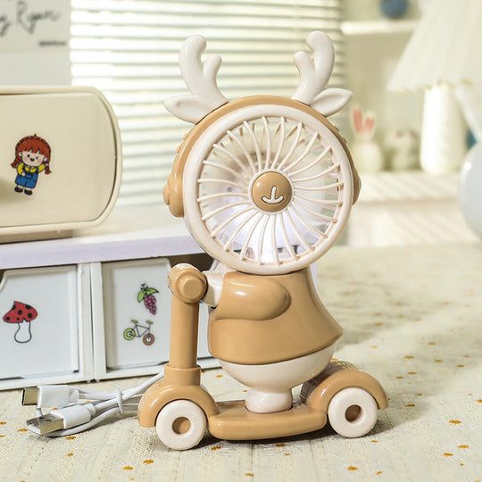 Ventilator Portabil cu Design Creativ pentru Femei 0