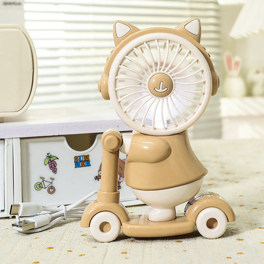 Ventilator Portabil cu Design Creativ pentru Femei 7