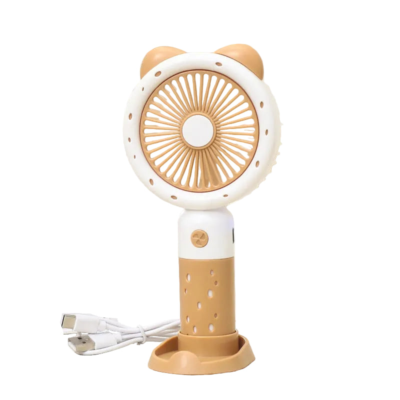 Ventilator Portabil cu Design Drăguț pentru Femei - Ușor și Silențios 0