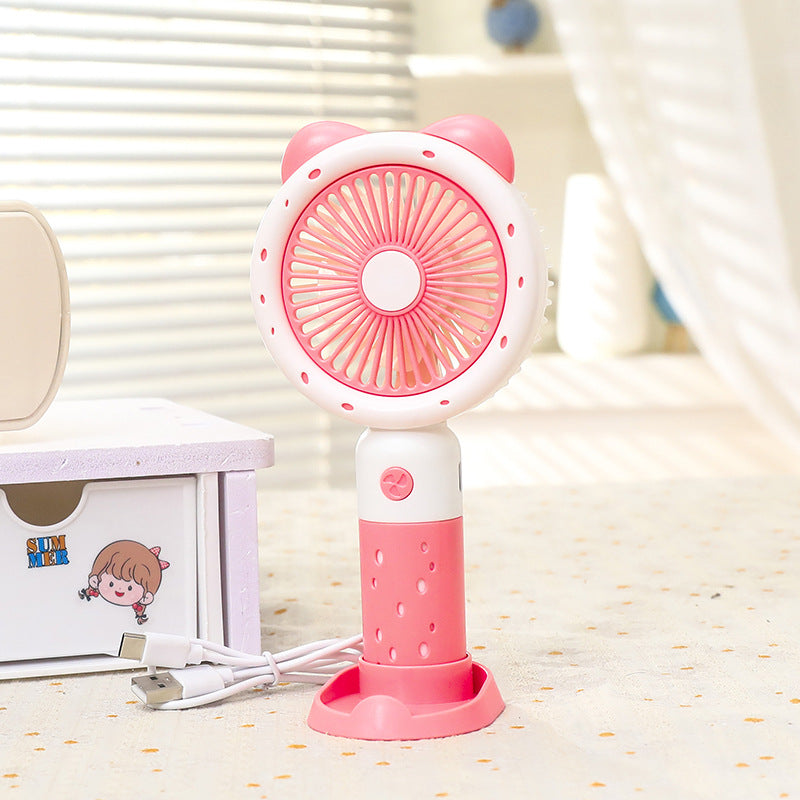 Ventilator Portabil cu Design Drăguț pentru Femei - Ușor și Silențios 7