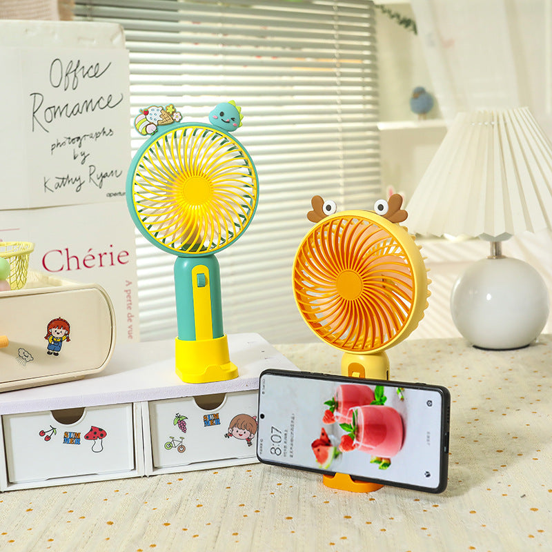 Ventilator Portabil cu Design Jucăuș pentru Femei 2