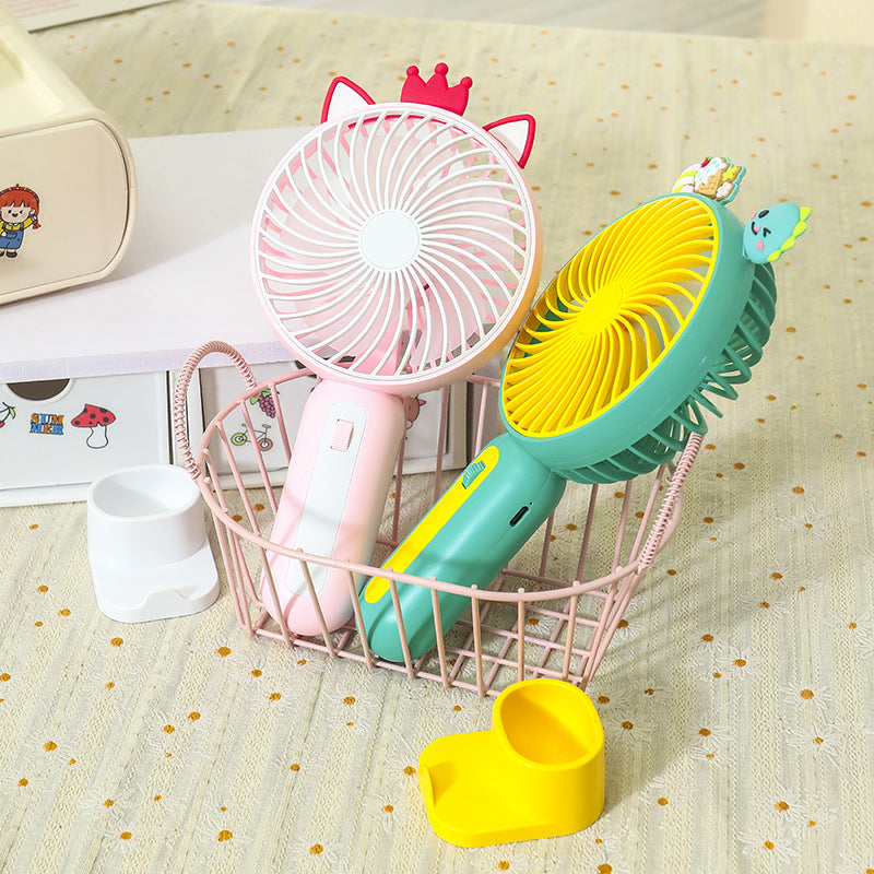 Ventilator Portabil cu Design Jucăuș pentru Femei 4