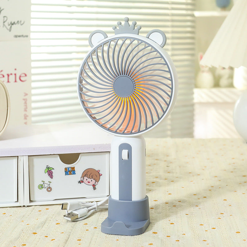 Ventilator Portabil cu Design Jucăuș pentru Femei 6