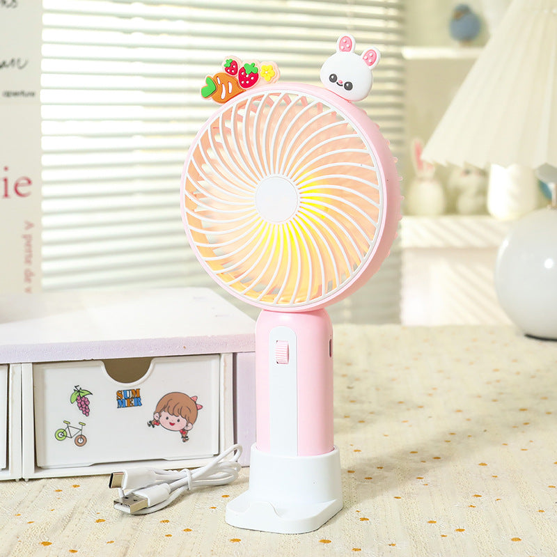 Ventilator Portabil cu Design Jucăuș pentru Femei 9