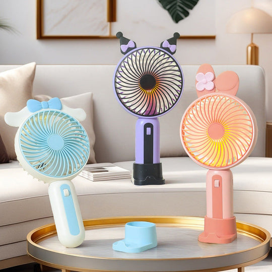 Ventilator Portabil cu Iluminare LED pentru Femei 1