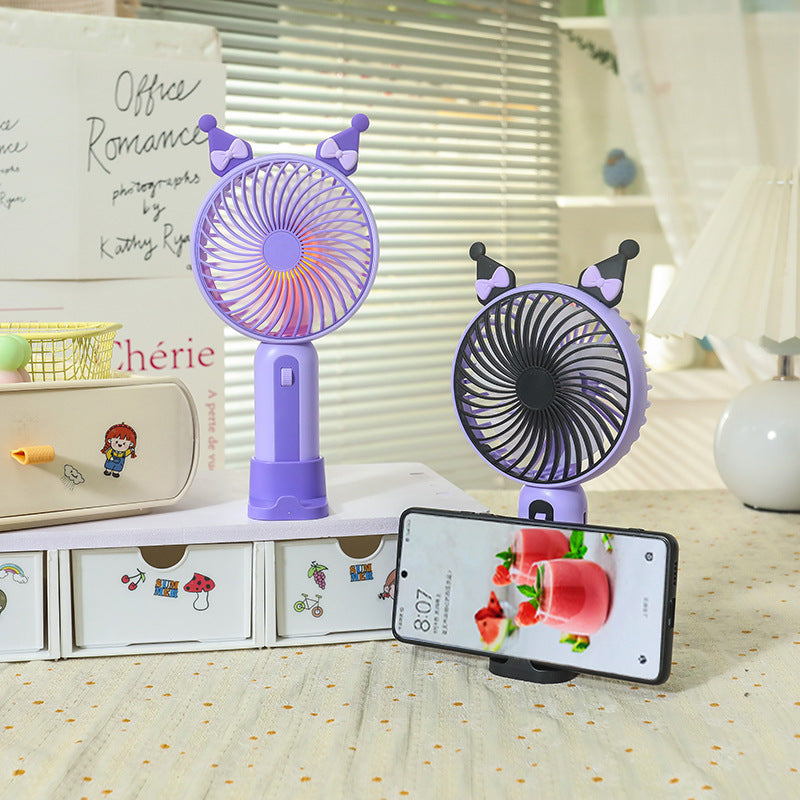 Ventilator Portabil cu Iluminare LED pentru Femei 2