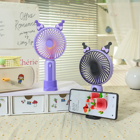 Ventilator Portabil cu Iluminare LED pentru Femei 2
