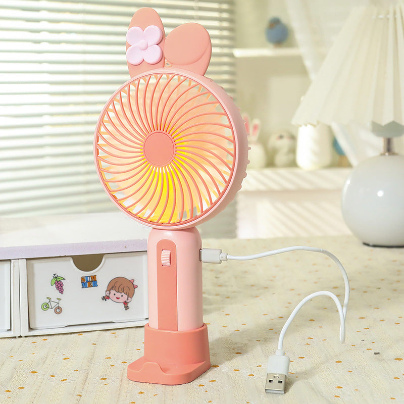Ventilator Portabil cu Iluminare LED pentru Femei 5