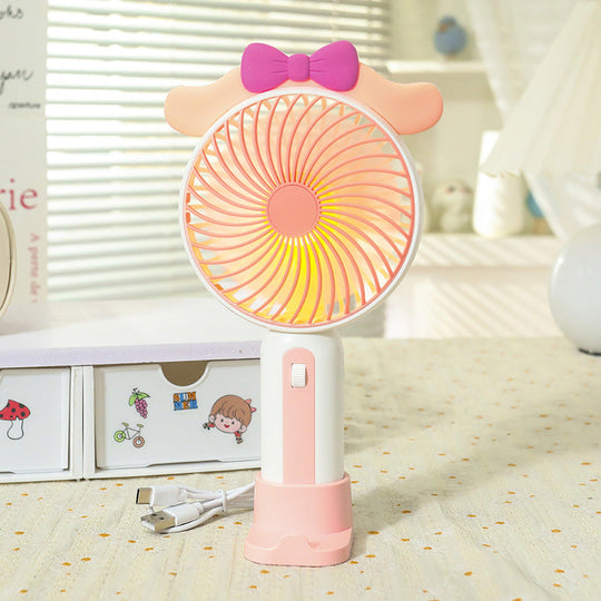 Ventilator Portabil cu Iluminare LED pentru Femei 6
