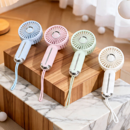 Ventilator Portabil cu Mâner Ergonomic pentru Femei 3