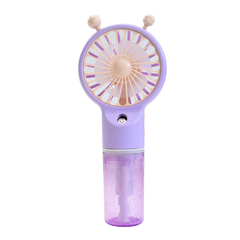 Ventilator Portabil cu Pulverizare pentru Femei, Design Compact și Ușor 5