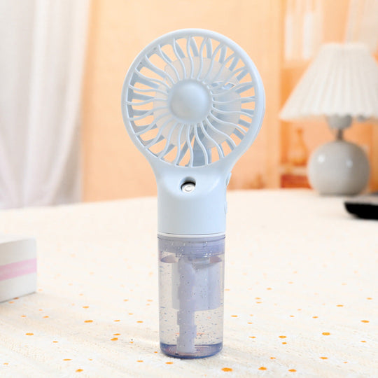 Ventilator Portabil cu Pulverizare pentru Femei, Design Compact și Ușor 8