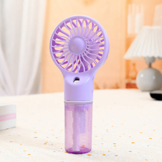 Ventilator Portabil cu Pulverizare pentru Femei, Design Compact și Ușor 9