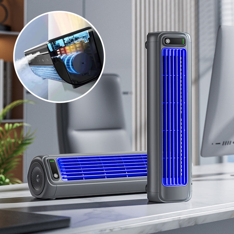 Ventilator Portabil cu Răcire Rapidă pentru Vară Compact 2