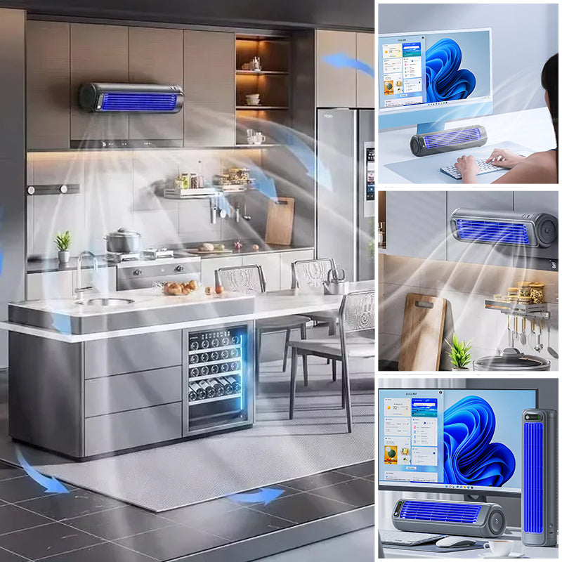 Ventilator Portabil cu Răcire Rapidă pentru Vară Compact 3