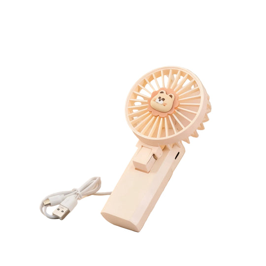 Ventilator Portabil de Mână cu Design de Leu pentru Femei 0