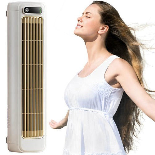 Ventilator Portabil de Masă cu Oscilație și Trei Viteze 0