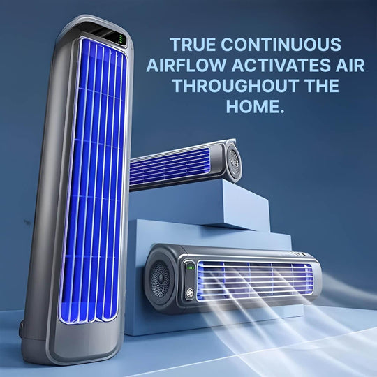 Ventilator Portabil de Masă cu Oscilație și Trei Viteze 1