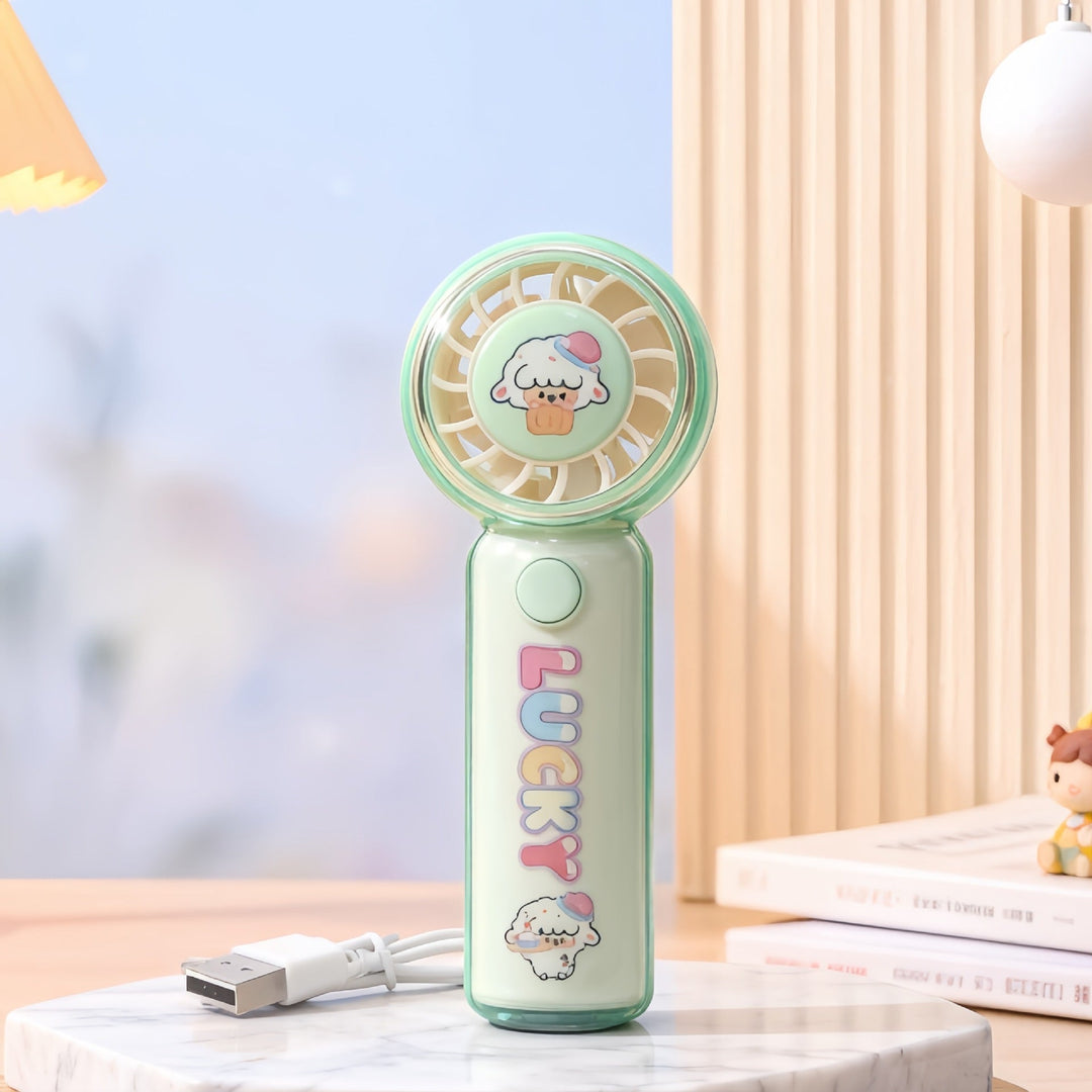 Ventilator Portabil pentru Doamne cu Design Distractiv 3