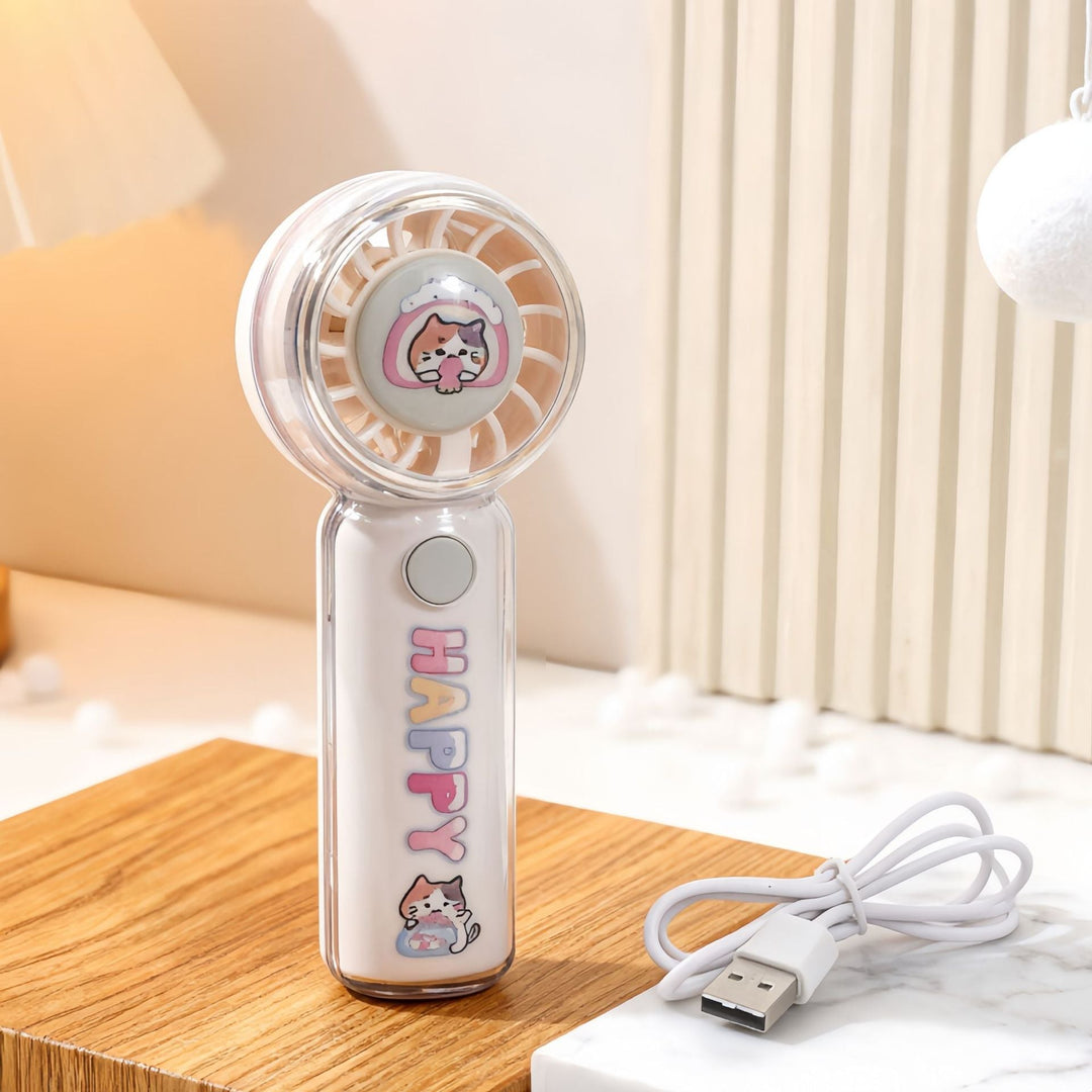 Ventilator Portabil pentru Doamne cu Design Distractiv 6