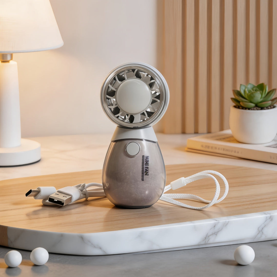 Ventilator Portabil pentru Doamne cu Design Distractiv 8