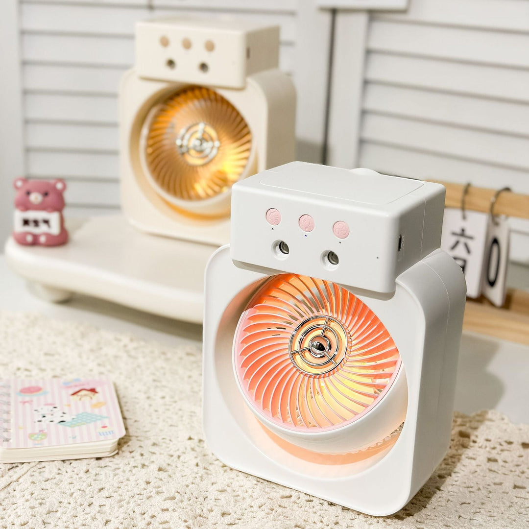 Ventilator Portabil pentru Femei Compact cu Funcție USB 1