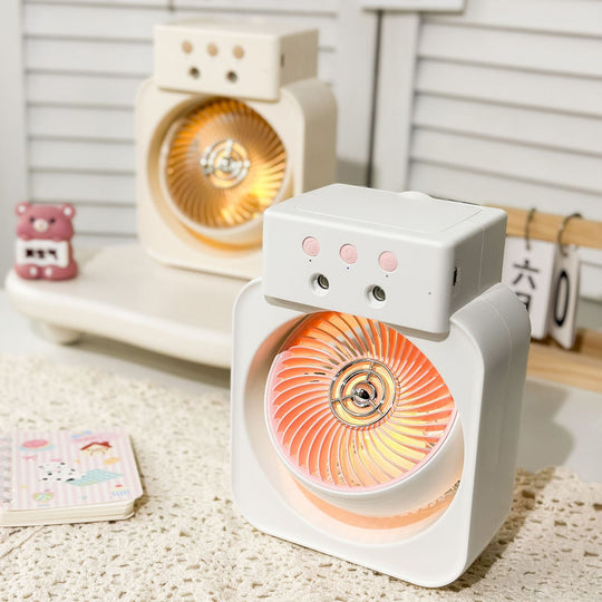 Ventilator Portabil pentru Femei Compact cu Funcție USB 1