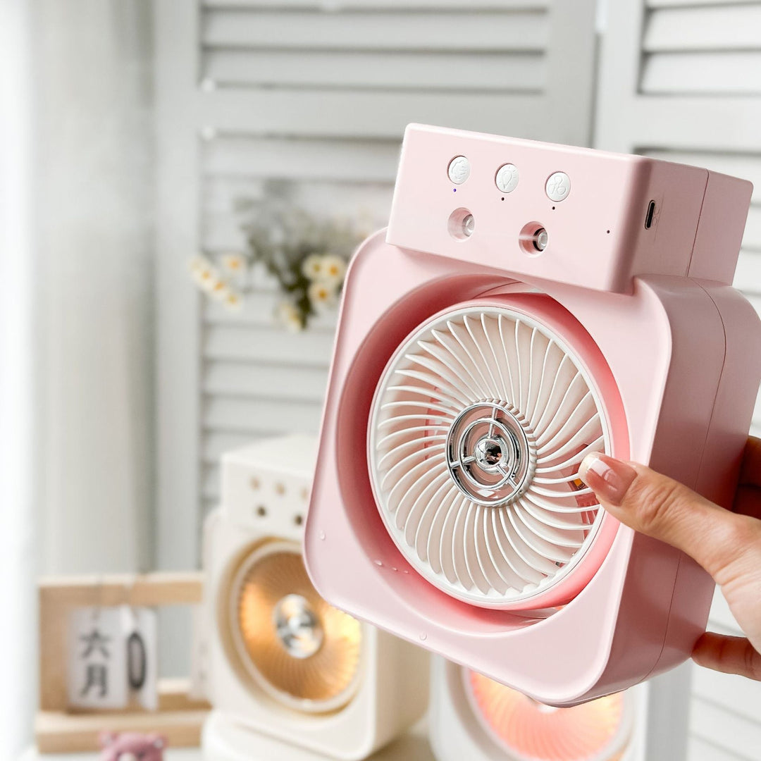 Ventilator Portabil pentru Femei Compact cu Funcție USB 2