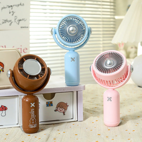 Ventilator Portabil pentru Femei cu Design Compact și Funcție USB 1
