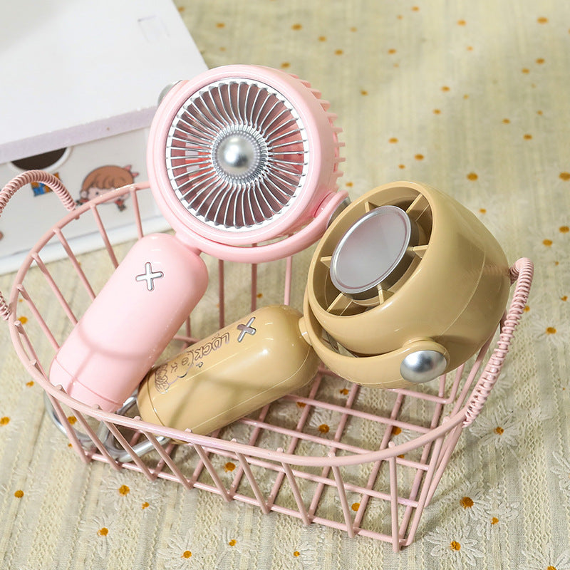 Ventilator Portabil pentru Femei cu Design Compact și Funcție USB 2