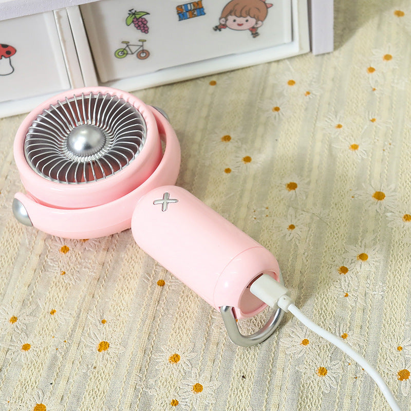 Ventilator Portabil pentru Femei cu Design Compact și Funcție USB 3