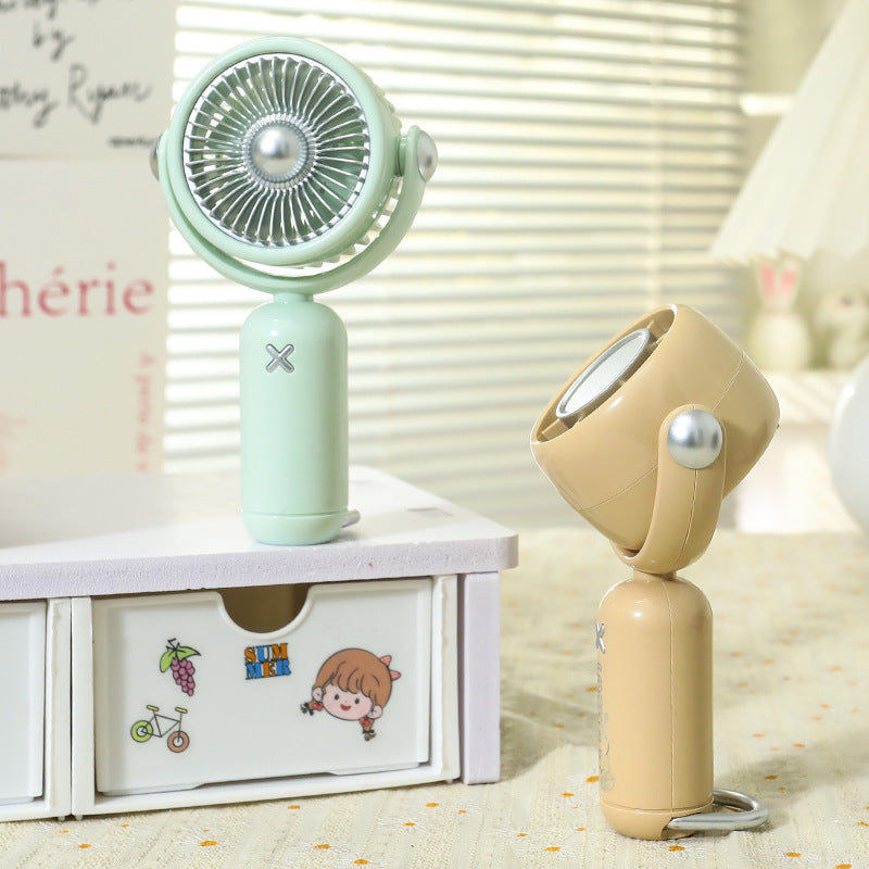 Ventilator Portabil pentru Femei cu Design Compact și Funcție USB 5