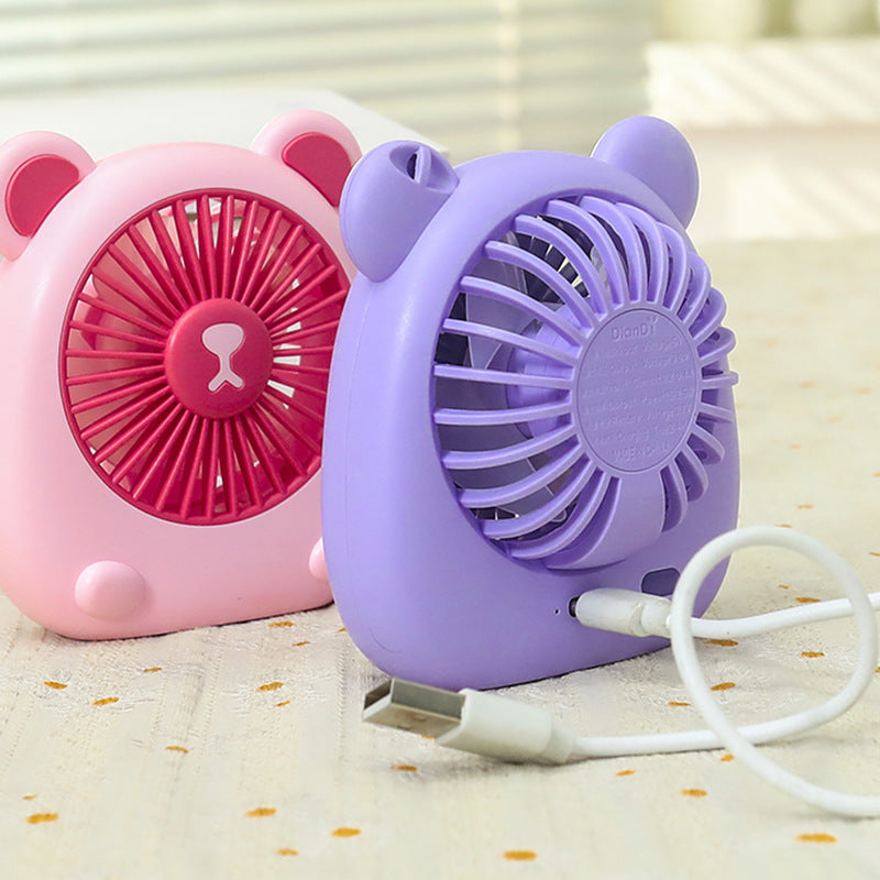 Ventilator Portabil pentru Femei cu Design Creativ 4