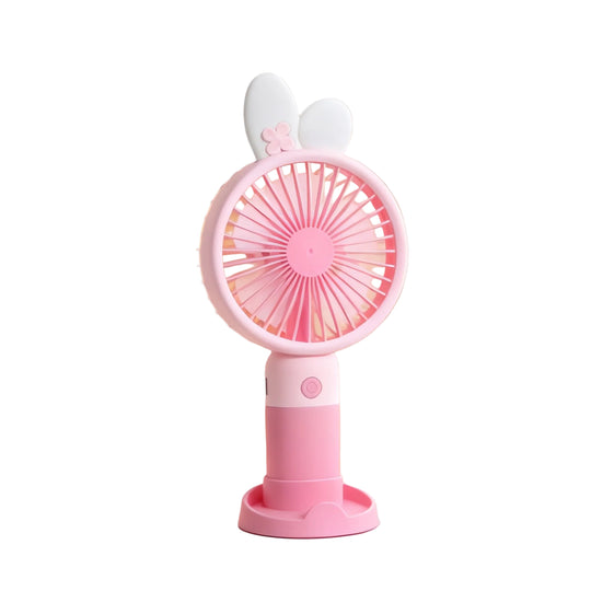 Ventilator Portabil pentru Femei cu Design Drăguț și Motiv de Iepure 0