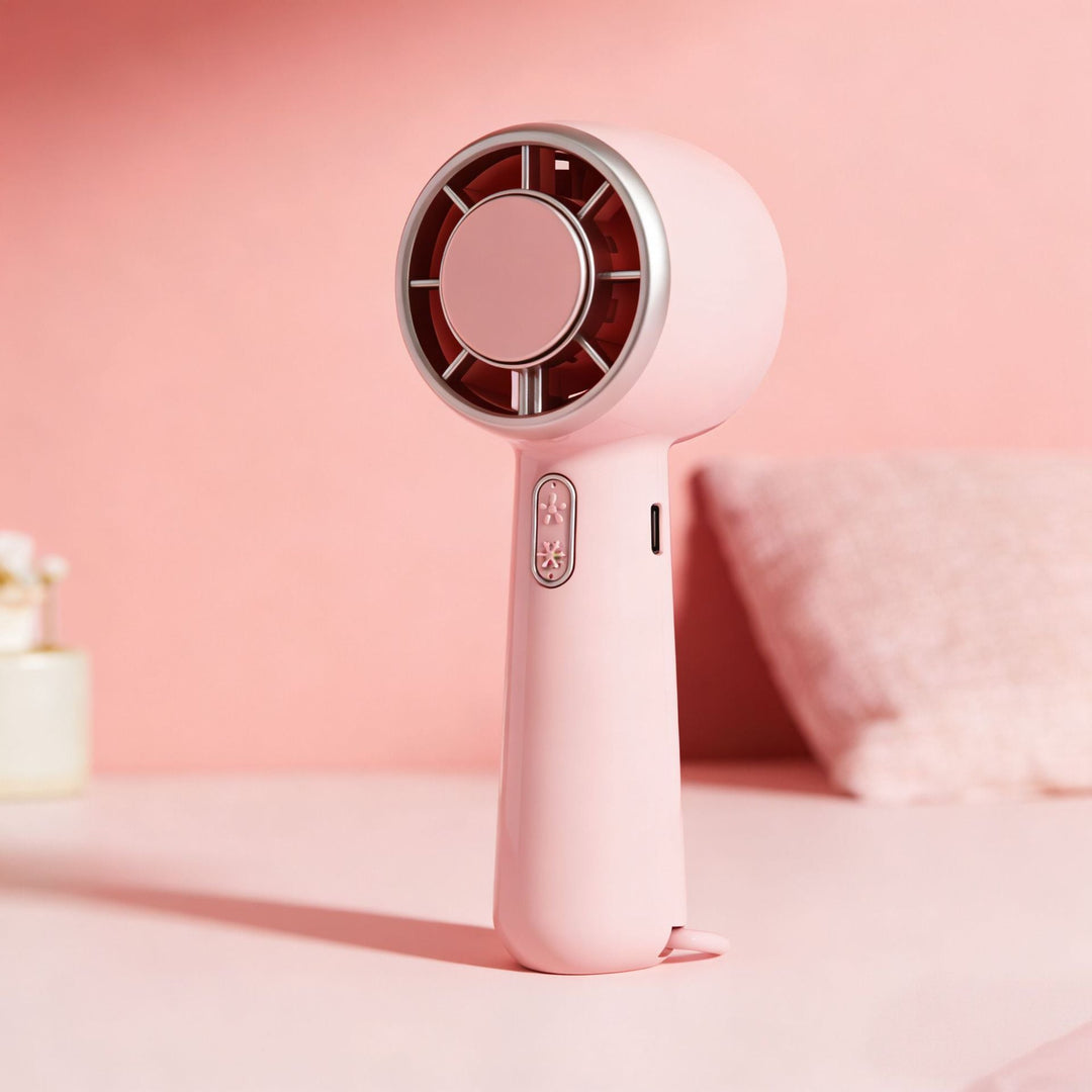 Ventilator Portabil pentru Femei cu Design Ergonomic 3