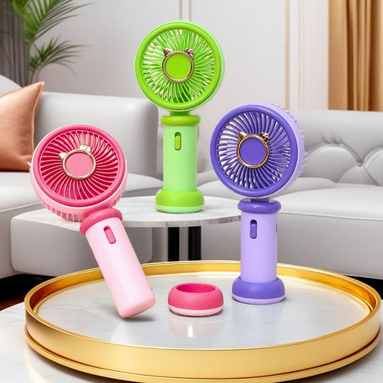 Ventilator Portabil pentru Femei cu Design Jucăuș 1