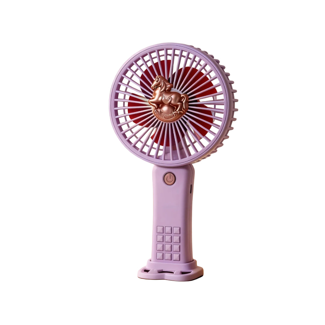 Ventilator Portabil pentru Femei cu Design Unicorn Compact și Ușor 0