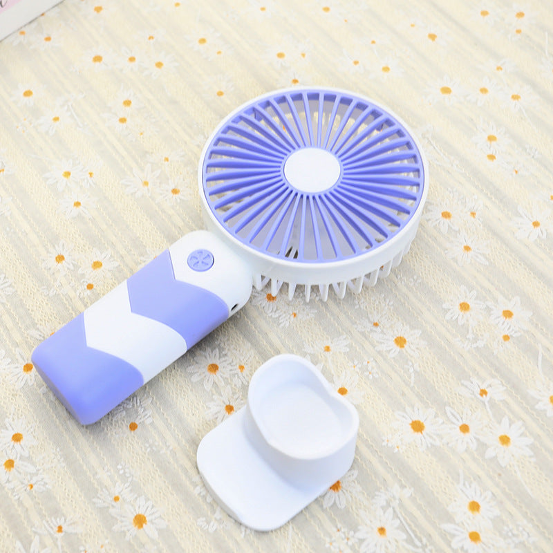 Ventilator Portabil pentru Femei cu Suport Flexibil și Design Modern 4