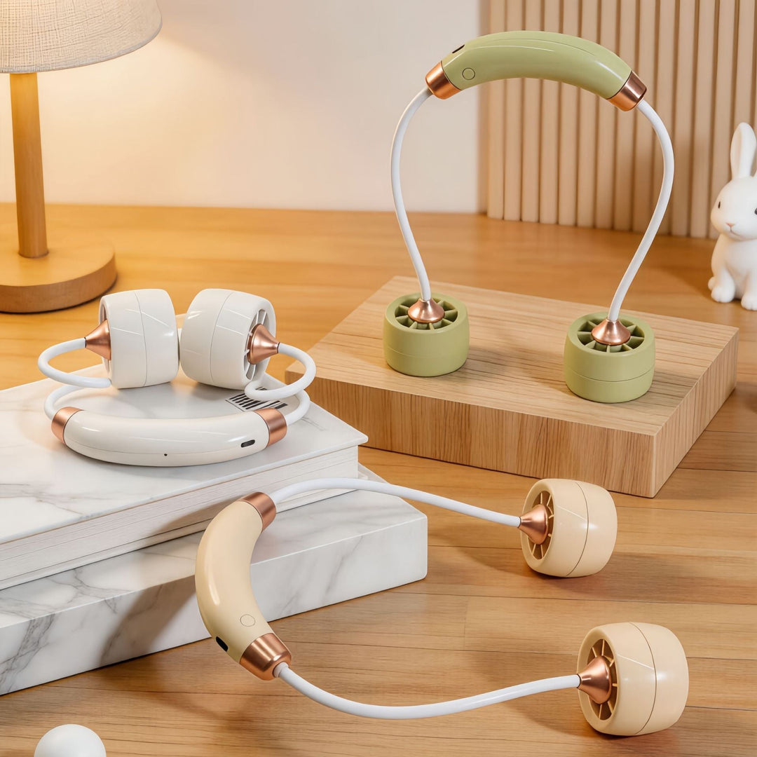 Ventilator Portabil pentru Gât Modern cu Design Flexibil 2