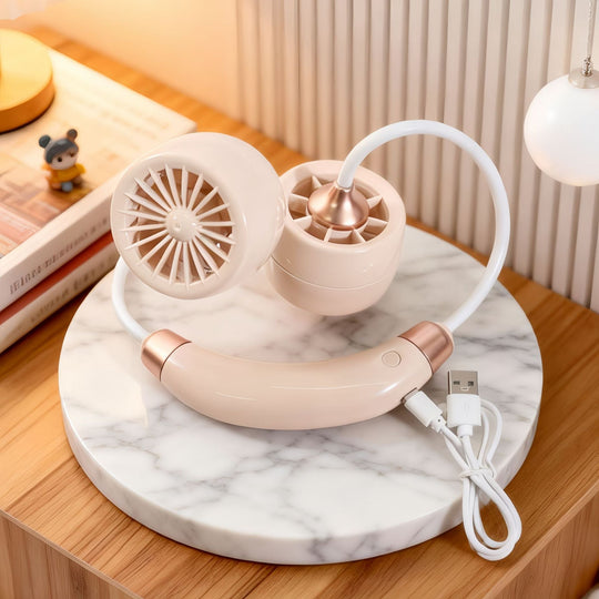 Ventilator Portabil pentru Gât Modern cu Design Flexibil 4