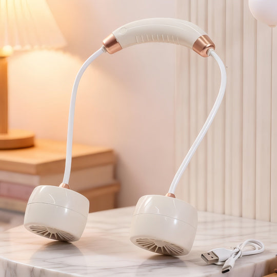 Ventilator Portabil pentru Gât Modern cu Design Flexibil 5