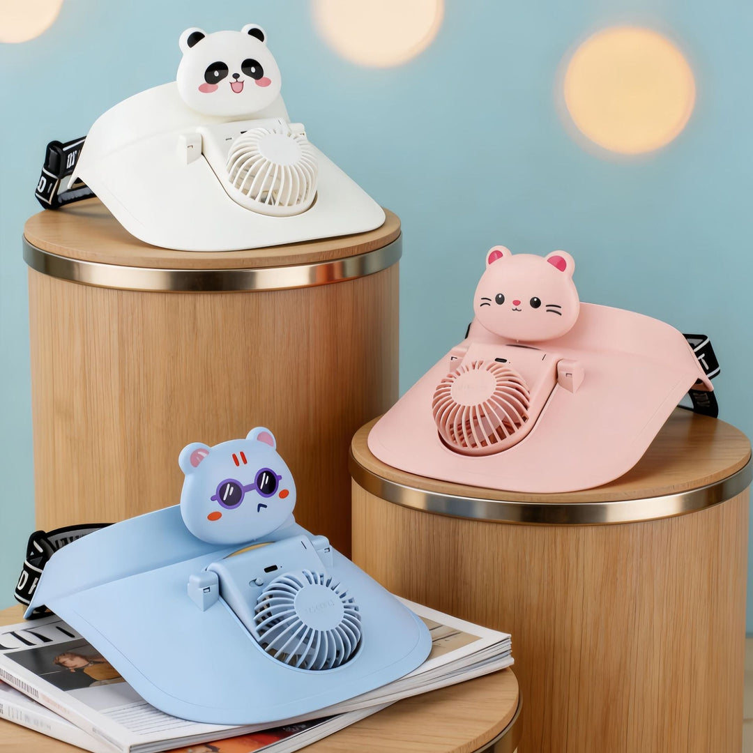 Ventilator Portabil pentru Gât cu Design Atrăgător pentru Femei 4