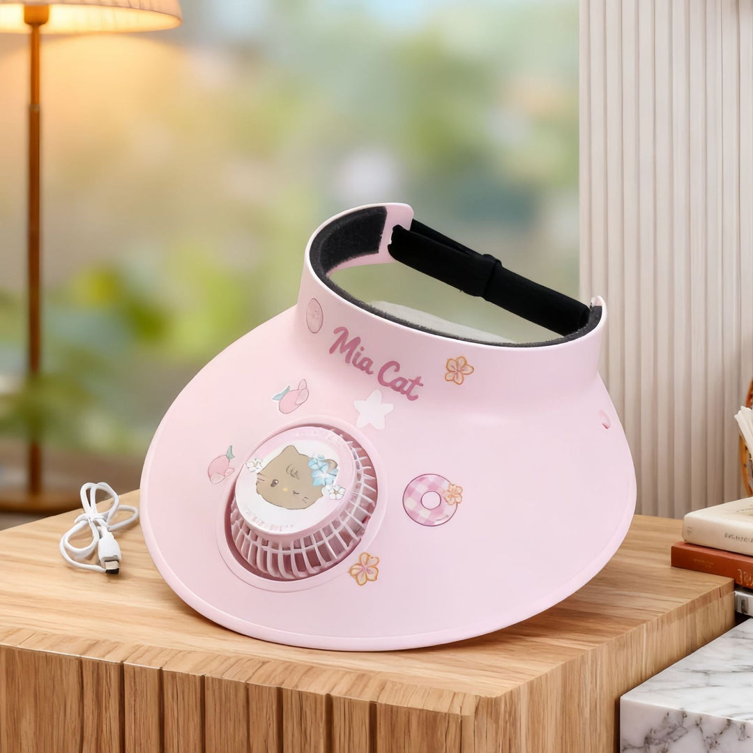 Ventilator Portabil pentru Gât cu Design Ergonomic 6