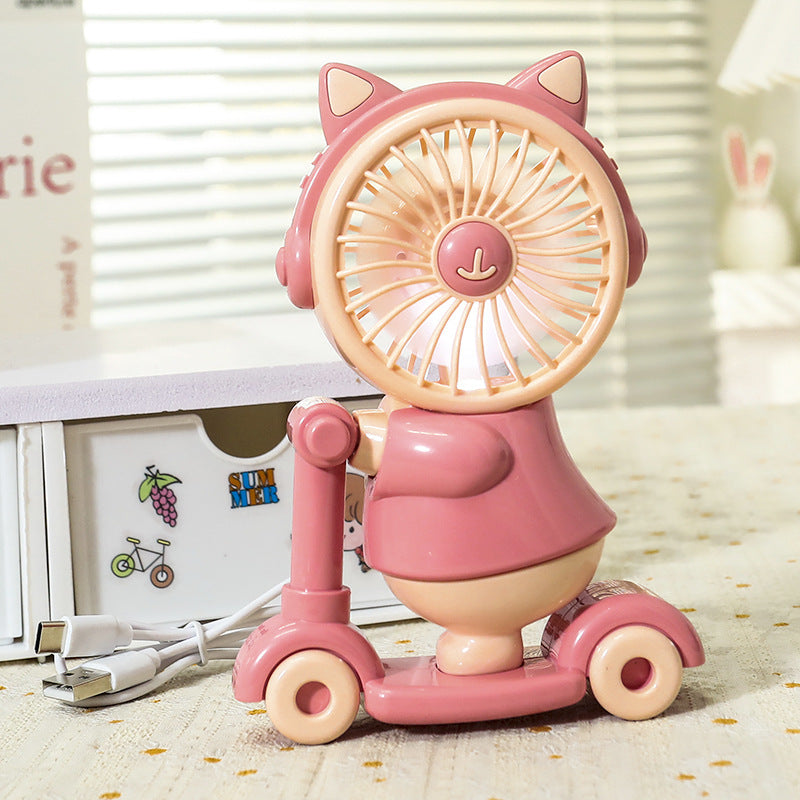Ventilator USB Creativ cu Design Animal pentru Femei 10