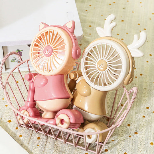 Ventilator USB Creativ cu Design Animal pentru Femei 4